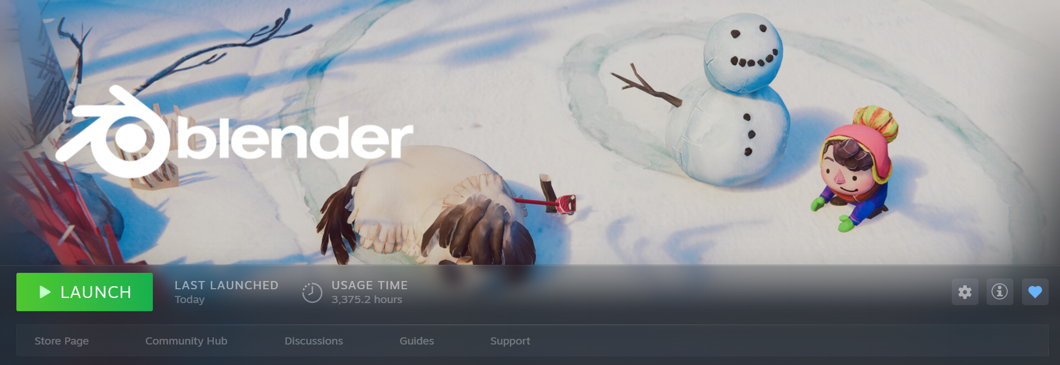 Blender Hours on Steam